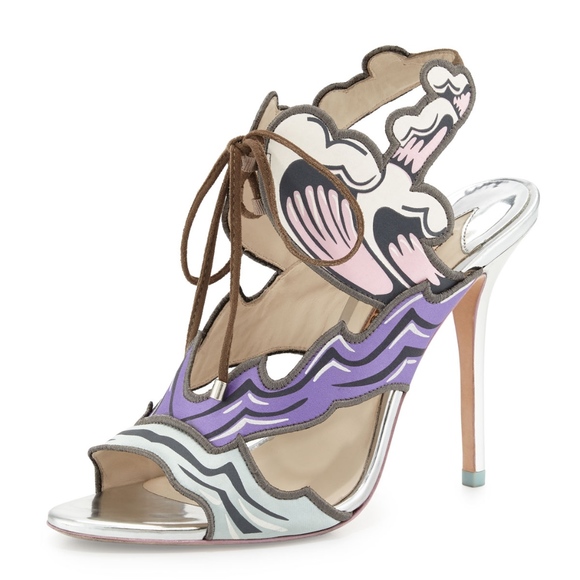 Sophia Webster Shoes - Sophia Webster Heaven Multicolor Heels